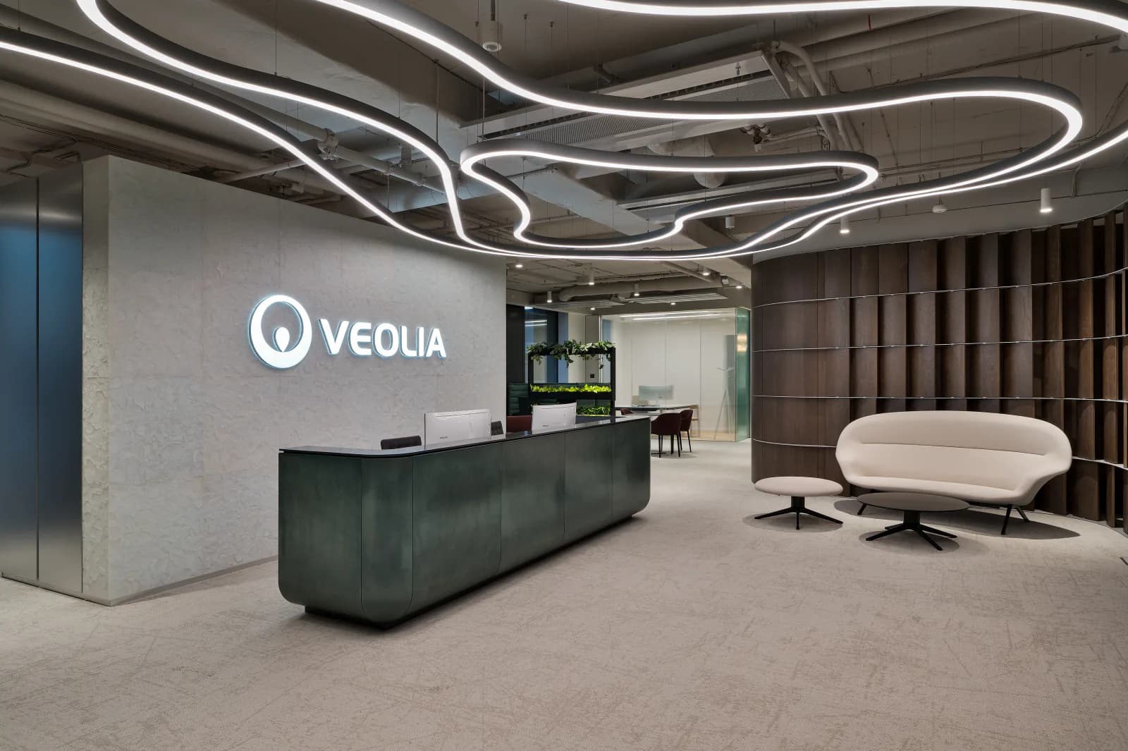 Veolia: Dodávka atypického interiéru