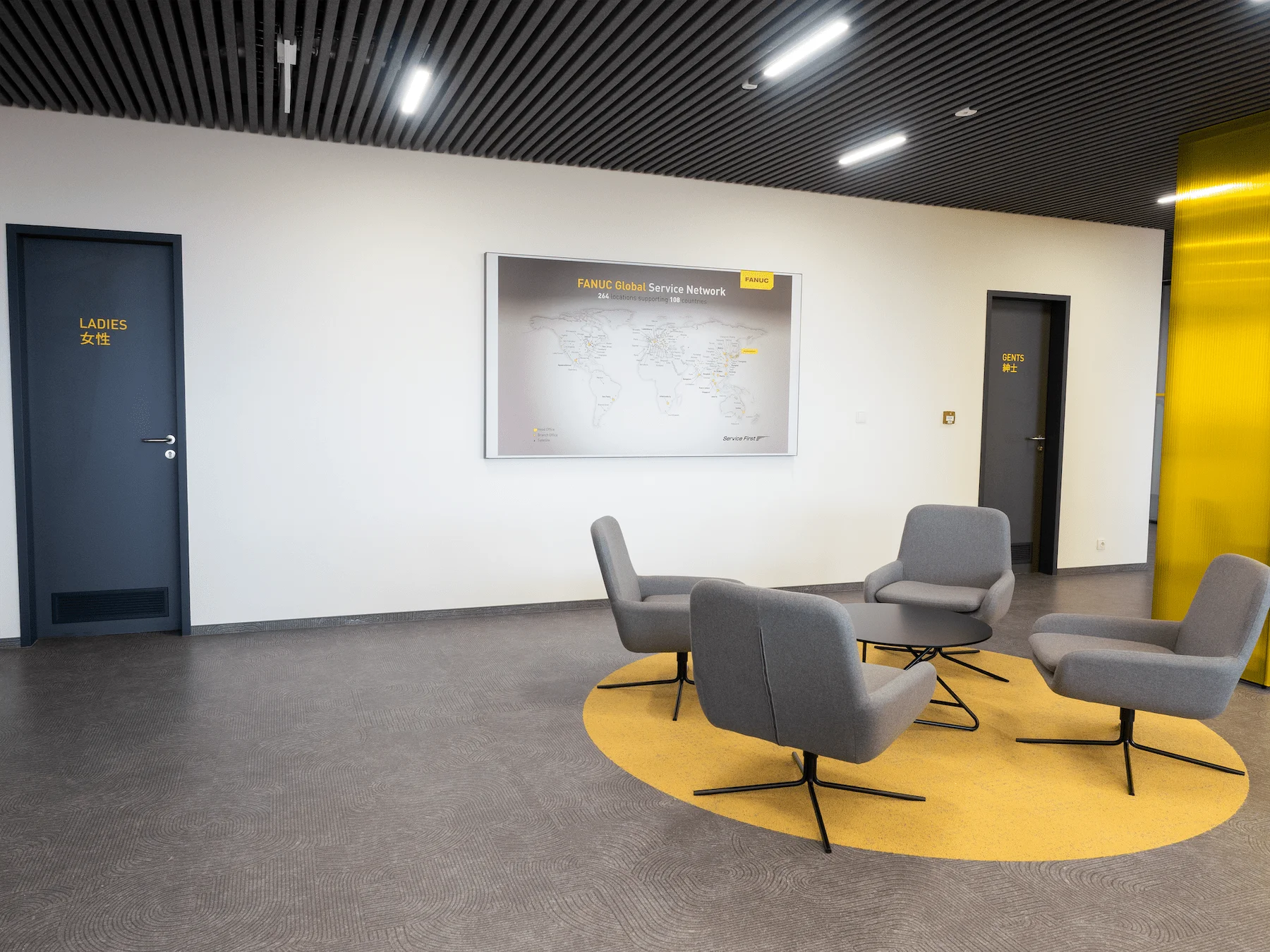 Úložné systémy a kancelářský nábytek FANUC Praha, fotografie 13