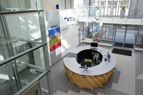 Interiér kliniky GENNET – architektonický návrh a dodávka nábytku, fotografie 17