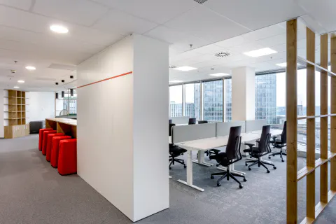Kancelářský nábytek Hitachi Energy – ergonomické vybavení kanceláří, fotografie 22