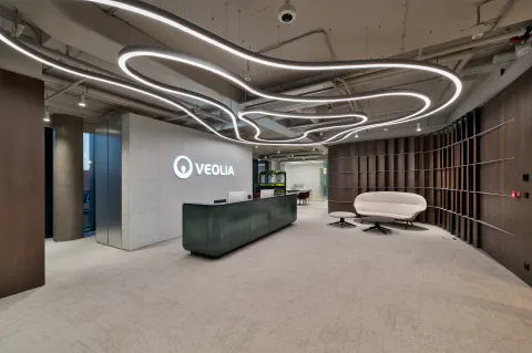 Kancelářský nábytek Praha – realizace pro Veolia